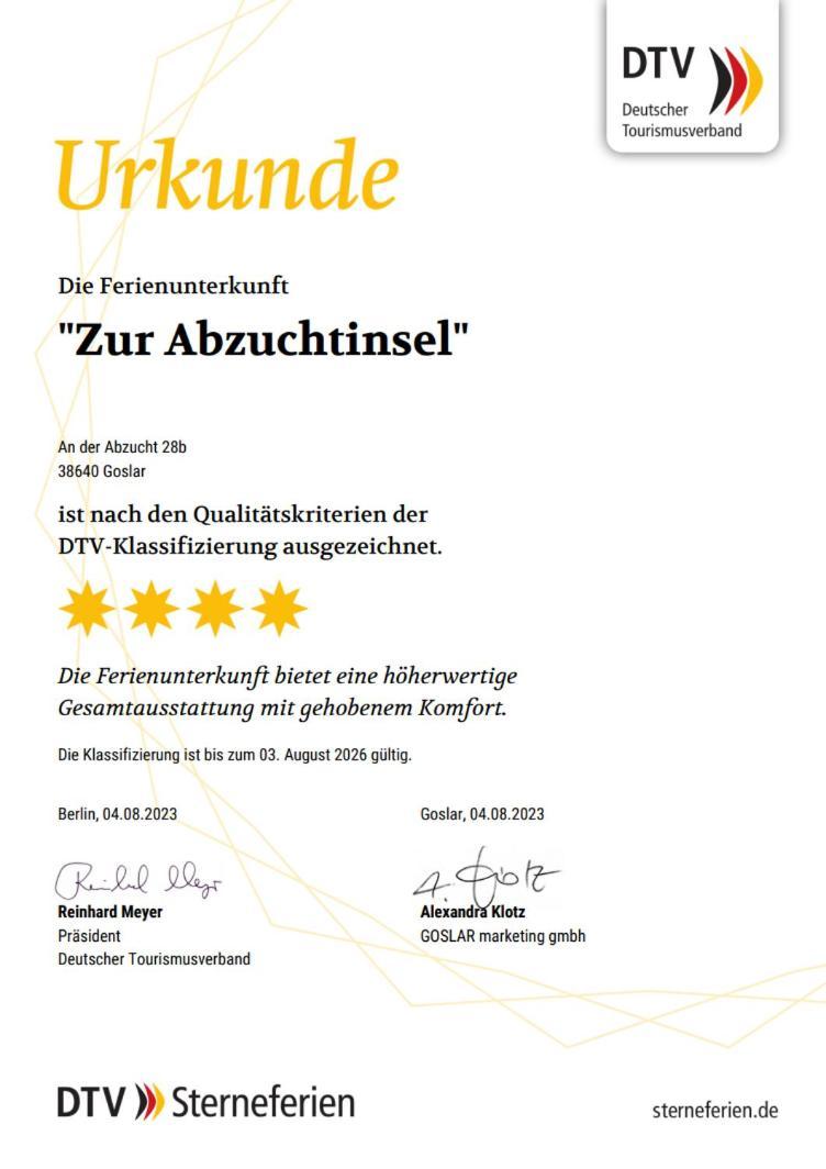 Ferienhaus Zur Abzuchtinsel جوسلار المظهر الخارجي الصورة
